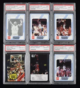 MICHAEL JORDAN 1988 FOURNIER ESTRELLAS COCA COLA (4) PSA 10 AND (5) PSA 9 + UDA - Picture 1 of 7