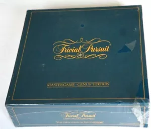 Trivial Pursuit 1981 Mastergame Genius Edition Spiel Brandneu Factory Sealed - Bild 1 von 3