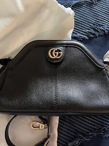 Gucci RE(BELLE) Shoulder Bag Leather Small Black