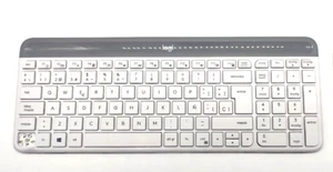 Logitech MK470 Slim Combo NUR TASTATUR - Grauweiß QWERTY Spanisch - Bild 1 von 3