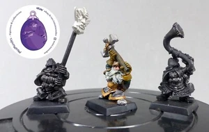 Warhammer Aos, Zwergzwerg, Hammerer, Hammerer, Kommando, Banner, Musiker, EMC - Bild 1 von 3
