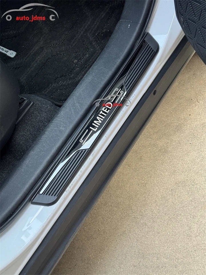 Para Toyota Sienna Accesorios Protector Alféizar Puerta Placa Desgaste Borde 2010-2025 Foto 1 de 4