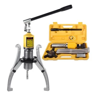 15T Hydraulic Gear Puller Bearing Puller w/2/3 Jaws Heavy Duty Hydraulic Puller - Image 1 of 4