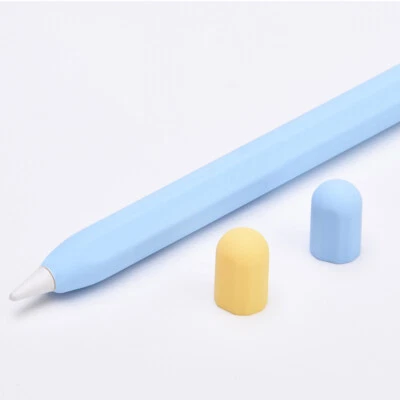 For Apple Pencil Case 2nd Gen Grip holder Stylus Silicone iPad Pen Cover skin⇓ - Image 1 of 4