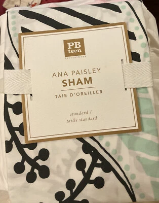 Pottery Barn Teen Ana Paisley Sham standard NEW - Image 1 of 3