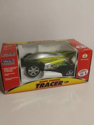 Nikko Tracer Radio Control Car 200011 27MHZ Green - Image 1 of 4