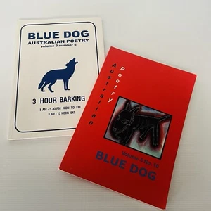 2x Blue Dog Australian Poetry Books Volume 3 No. 5 & Volume 5 Number 10 PB - Picture 1 of 16