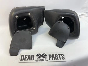 Harley lower leg fairing original glove boxes storage compartments FLHT LooK - Picture 1 of 5