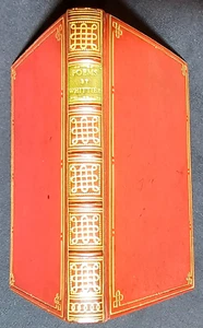 [Fine Binding] Whittier, John Greenleaf, POEMS - [Circa 1890] Riviere Binding - Picture 1 of 11