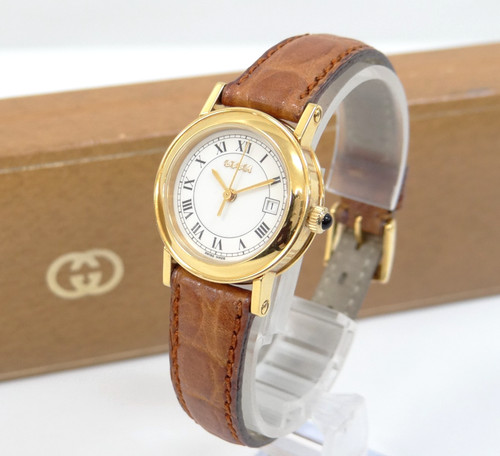 Orologio Gucci Quarzo Donna 7200L Data Batteria Sostituita con Cassa 59220088800 2