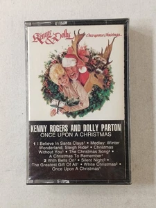 Kenny Rogers And Dolly Parton Once Upon A Christmas SEALED Cassette Tape 1984 - Foto 1 di 4