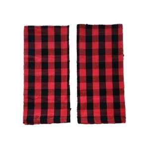 Two (2) ARKWRIGHT HOME ~ Flat ~ Woven ~ Buffalo Plaid ~ Kitchen Towels ~ 20 x 30 - Picture 1 of 6
