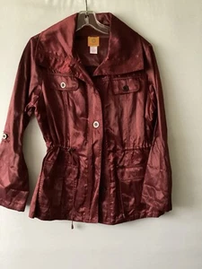 Ruby Rd. Long Sleeve Button Up Jacket. 12 - Picture 1 of 4
