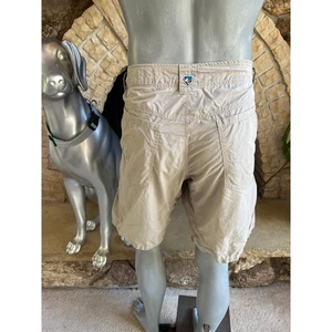 Kuhl Cotton Nylon Cream Shorts Men's Size 38 - Picture 1 of 5