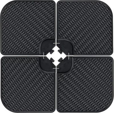 Soporte para paraguas 174 lb capacidad imitación mimbre diseño SKY6440 Foto 1 de 4