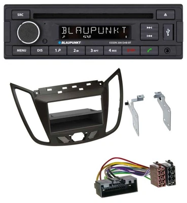 Blaupunkt USB MP3 Bluetooth DAB CD Autoradio für Ford C-Max / Kuga - dunkelbraun - Bild 1 von 4