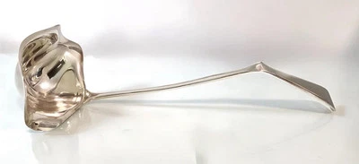 "Cucharón perforador de 14"" International Silver Vintage plate violín y punta 2 caños" Foto 1 de 4