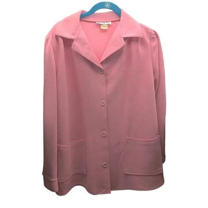 Vintage Union Made Susan Jay Rosa Blazer Größe 12 - Bild 1 von 9