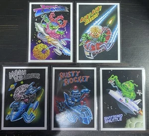 2023 Garbage Pail Kids InterGOOlactic Mayhem Kosmic Krashers 5 Card InsertSet - Picture 1 of 12