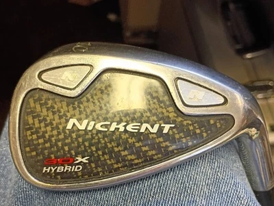 Nickent Single 3DX Hybrid 10 Iron, RH, 37", R-Flex SR2 75g Graphite, 9-10*, VGC - Image 1 of 4