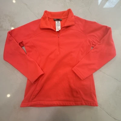 Sudadera pulóver Under Armour ColdGear para mujer coral polar mediana Foto 1 de 4