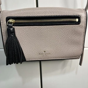 Kate Spade Chester Street Avie Almond CROSSBODY Bag Purse 9”x6” EUC - Picture 1 of 9
