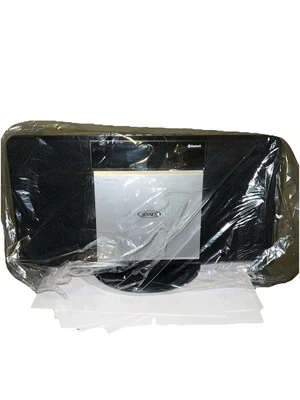 Jensen JBS-300 Modern Bluetooth Stereo Music System - Silver - Image 1 of 2