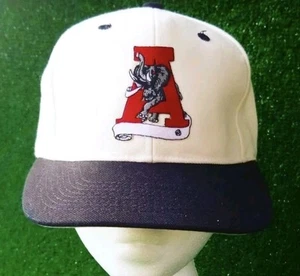 Vintage 90s ALABAMA Logo 7 Snapback Cap / Hat NCAA ROLL TIDE - Picture 1 of 6