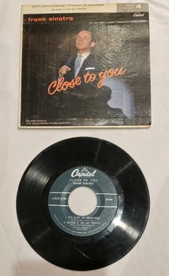 1431..FRANK SINATRA close to you part 4 (Nelson Riddle) 7" EP capitol 789 - Image 1 of 4