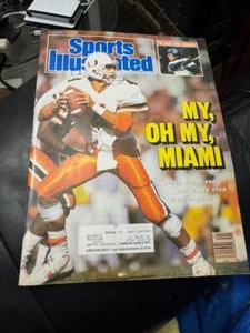 Sports Illustrated Steve Walsh My Oh My Miami October 12 1987 Magazine - Imagen 1 de 2