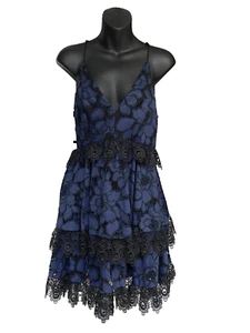 Kendall + Kylie Whimsigoth Dress Womn XS Lace Embroidery Fairygrunge Corset - Picture 1 of 16