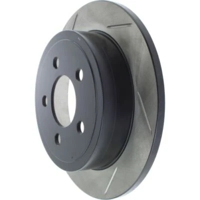 Rotores de freio a disco Stoptech 126.67063SR esportivo com fenda para Jeep Wrangler 2003-2006 - Imagem 1 de 3