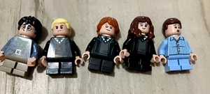 Lego Harry Potter Minifigure Lot Of 5 dudley in pjs girl boy - Picture 1 of 1