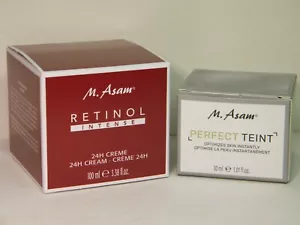 M.Asam Retinol Intense 24H Creme 1000 ml, Perfect Teint 30 ml. Combo, geöffnet - Bild 1 von 7