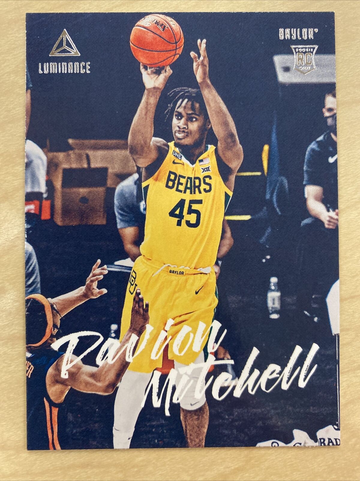 2021 Chronicles Draft Picks Davion Mitchell LUMINANCE RC Rookie Card #85