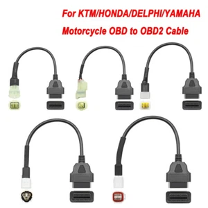 Motorcycle Scan Adapter Motorbike Diagnostic Cable for HONDA YAMAHA KTM Kawasaki - Picture 1 of 6