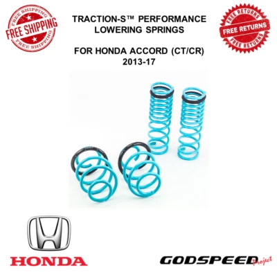 Resorte reductor Godspeed Traction-S Performance para Honda Accord CT/CR 2013-17 Foto 1 de 4