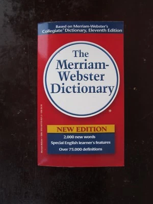 The Merriam Webster Dictionary New Edition paperback book for sale by owner!!! - Image 1 of 3