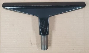 Wood Lathe Tool Rest 12" Length x 1" Post Black NOS No Markings - Picture 1 of 9