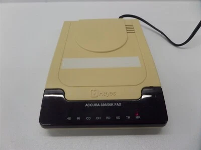 Hayes Accura 56K Fax Modem 03328-A - Image 1 of 4