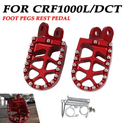 for Honda Africa Twin Crf1000L Dct 2016-2017 Footrest Footpegs Rest Pedal Foto 1 de 4
