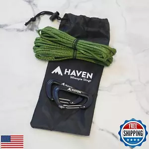 Haven Hammock Whoopie Slings with Ultralight Carabiners - Hammock Straps Acce - Picture 1 of 3