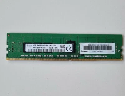 00FC804 - Lenovo 4GB PC4-17000 DDR4-2133MHz ECC Registered CL15 288-Pin DIMM - Image 1 of 2