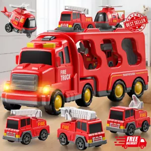 Truck Toys for 3 4 5 6 Years Old Boys, Toddler Car Toys for Toddler Boys Ages 3- - Picture 1 of 10