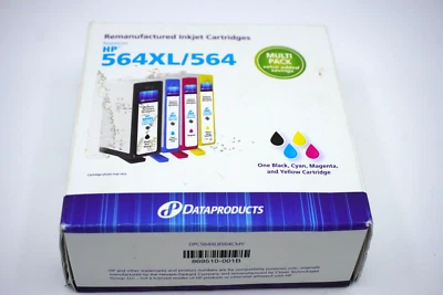 Dataproducts Inkjet Cartridge HP 564XL High Yield Black/CMY Color Ink Read Desc. - Image 1 of 3