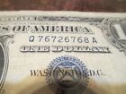 *fancy Serial Number* 76726268  1957 A $ 1 Silver Certificate Currency