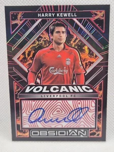 #/25 Harry Kewell Australia Liverpool 2022-23 Panini Obsidian Autograph RED! - Picture 1 of 2