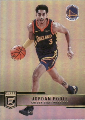 2021-22 Elite #69 Jordan Poole - NM - Image 1 of 2