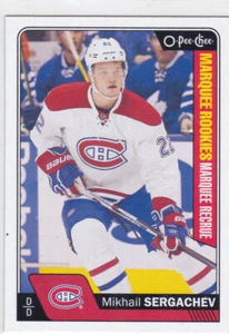 16/17 OPC..MIKHAIL SERGACHEV..MARQUEE ROOKIES..# 707..CANADIENS..COMBINED SHIP - Picture 1 of 1