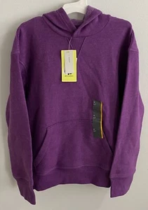 All In Motion Girl's Fleece Sweatshirt Hoodie-Purple Small (6/7) New - Picture 1 of 5